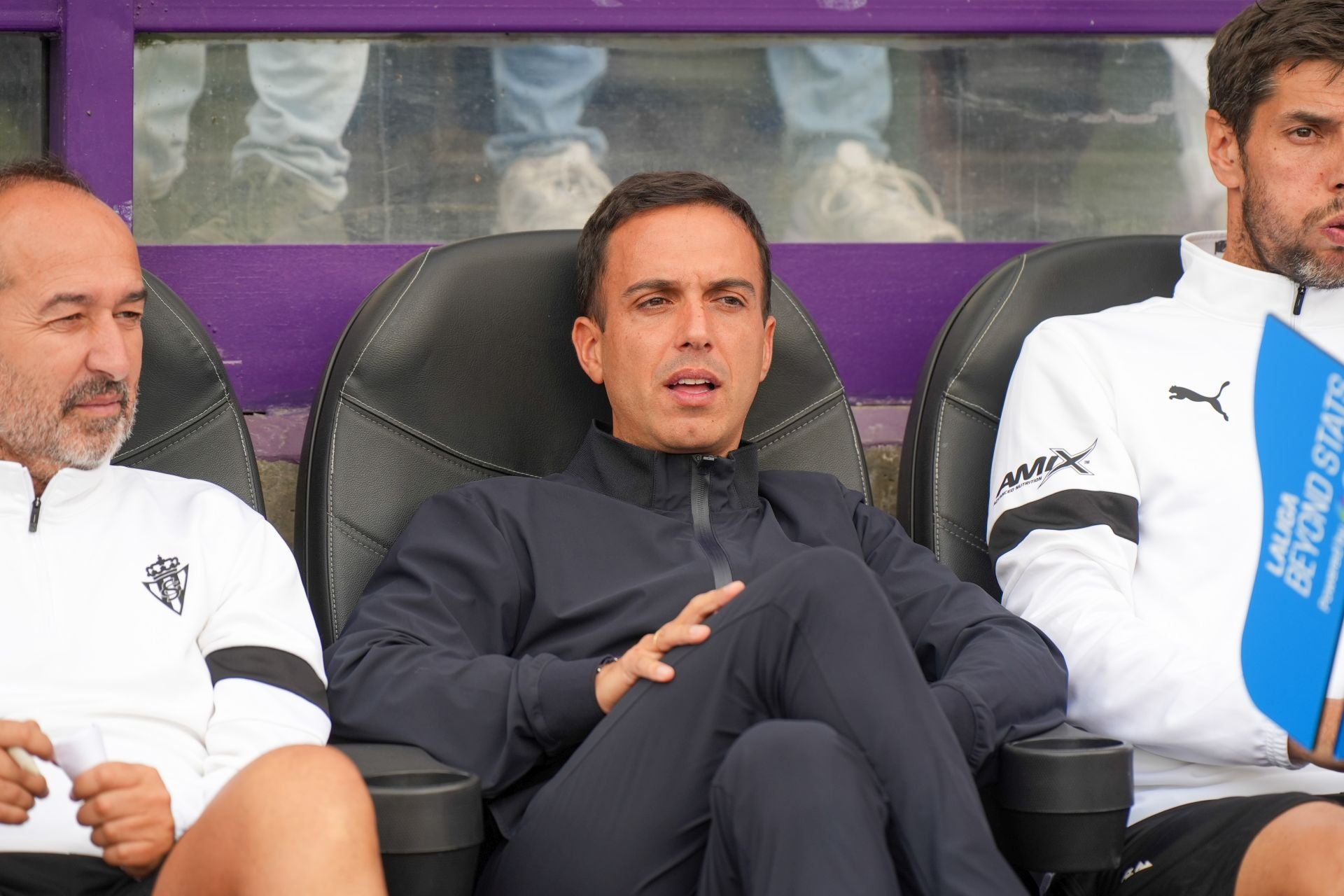 Las mejores jugadas del Real Valladolid-Sporting de Gijón, en imágenes