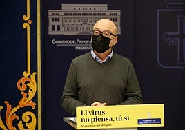 Miguel Ángel Prieto, durante la pandemia