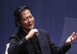 Encuentro de Byung-Chul Han con el público en el teatro Jovellanos