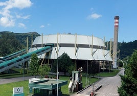 Central térmica de La Pereda, en Mieres.