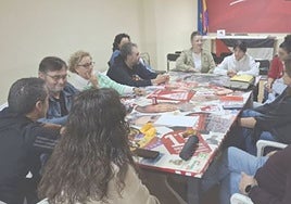 Asamblea de IU en la que se tomó la decisión de romper el pacto.