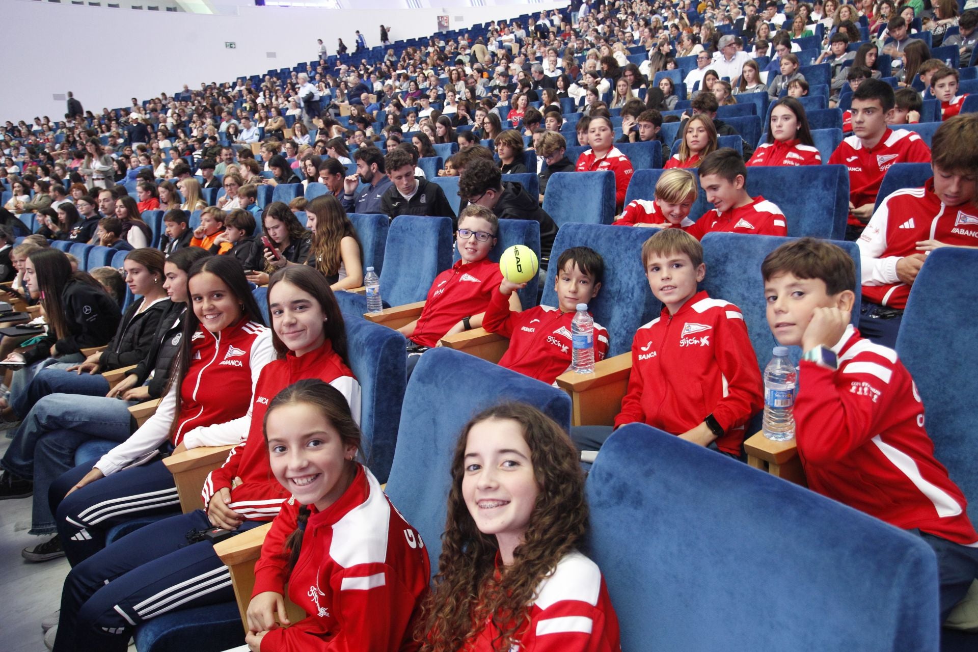 Encuentro de Serena Williams con el público en el Calatrava