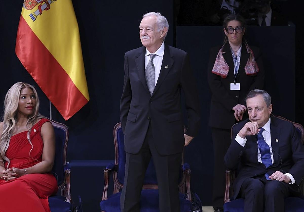 Eduardo Mendoza, en la gala de los Premios Princesa.