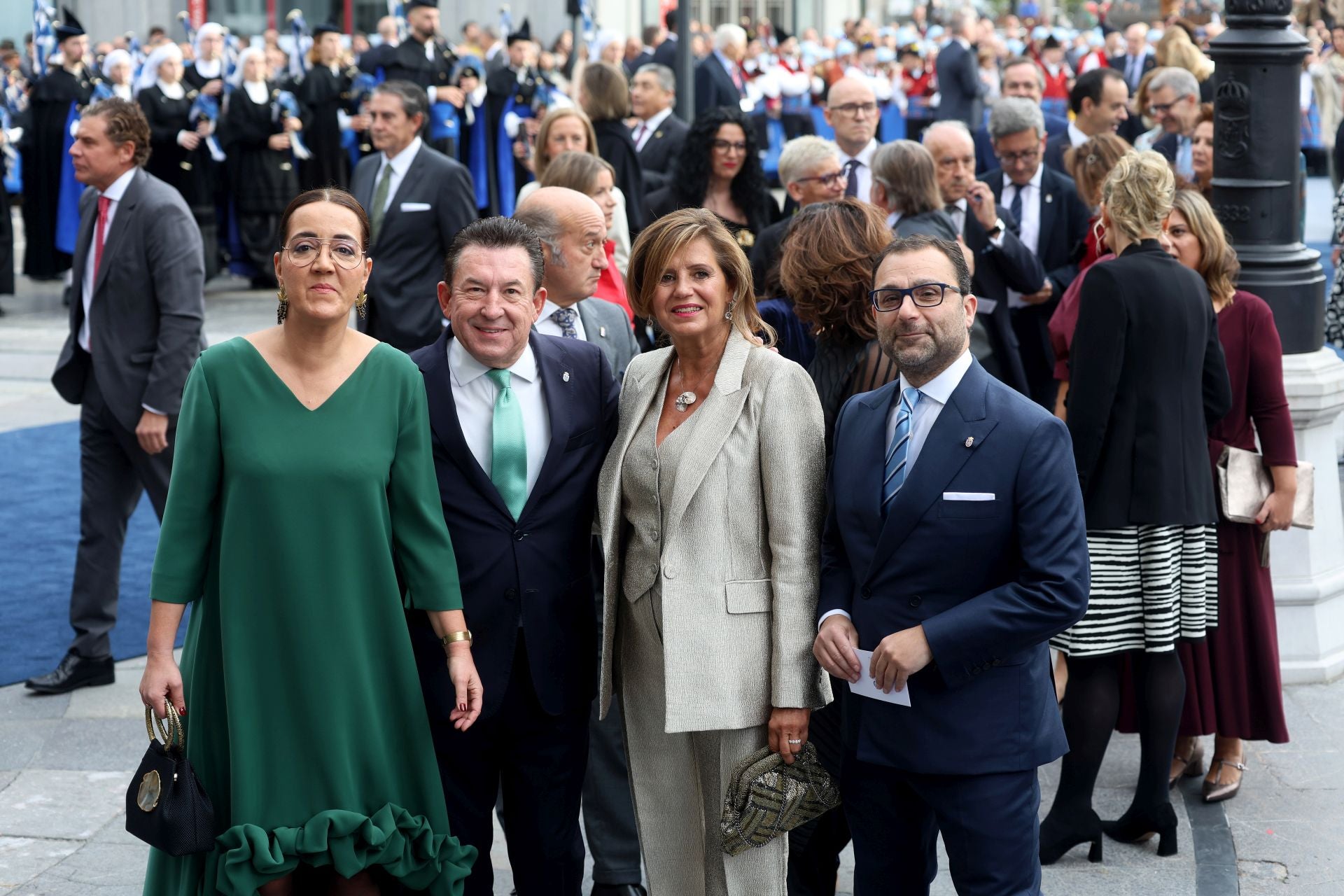 Todos los invitados en la alfombra azul de los Premios Princesa de Asturias