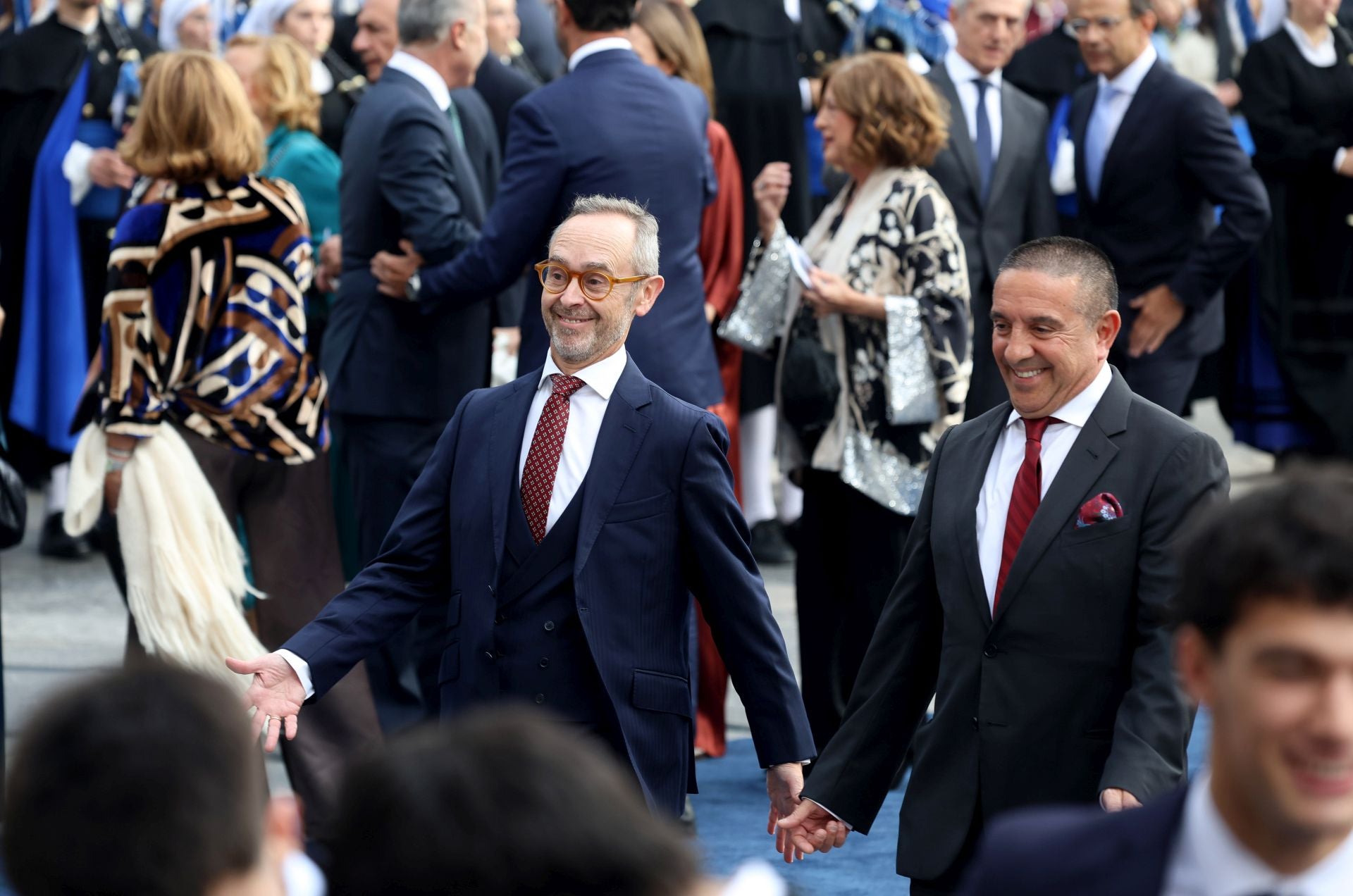 Todos los invitados en la alfombra azul de los Premios Princesa de Asturias