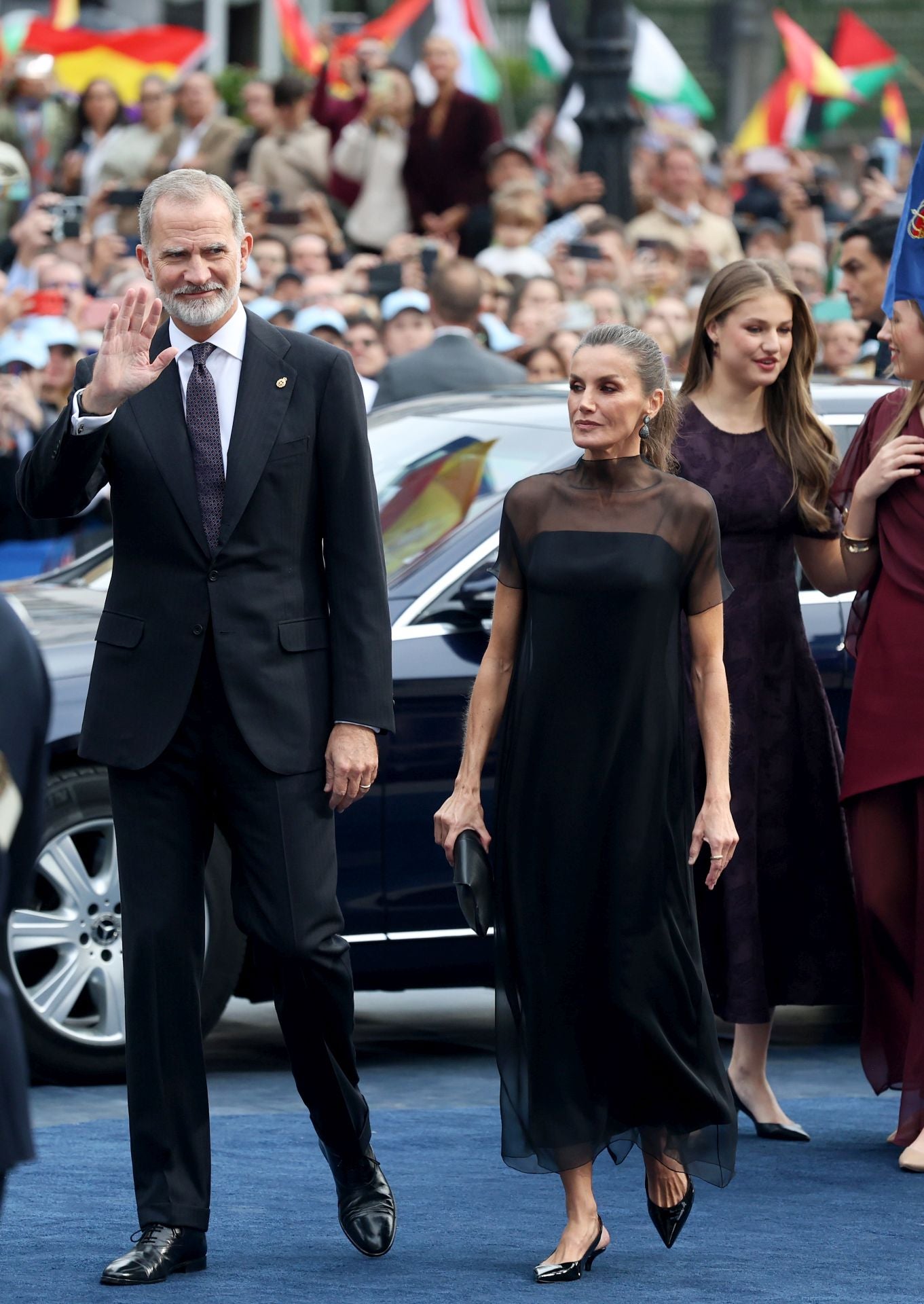 Todos los invitados en la alfombra azul de los Premios Princesa de Asturias
