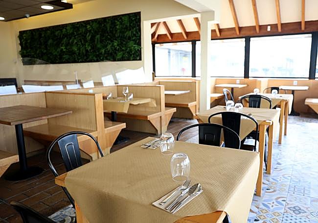 Zona de comedor del restaurante