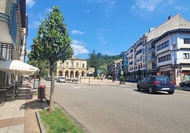 Plaza del Ayuntamiento de Villaviciosa.