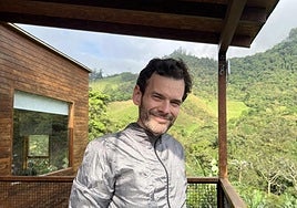 Juan Martínez es de Valdesoto y vive en Colombia.