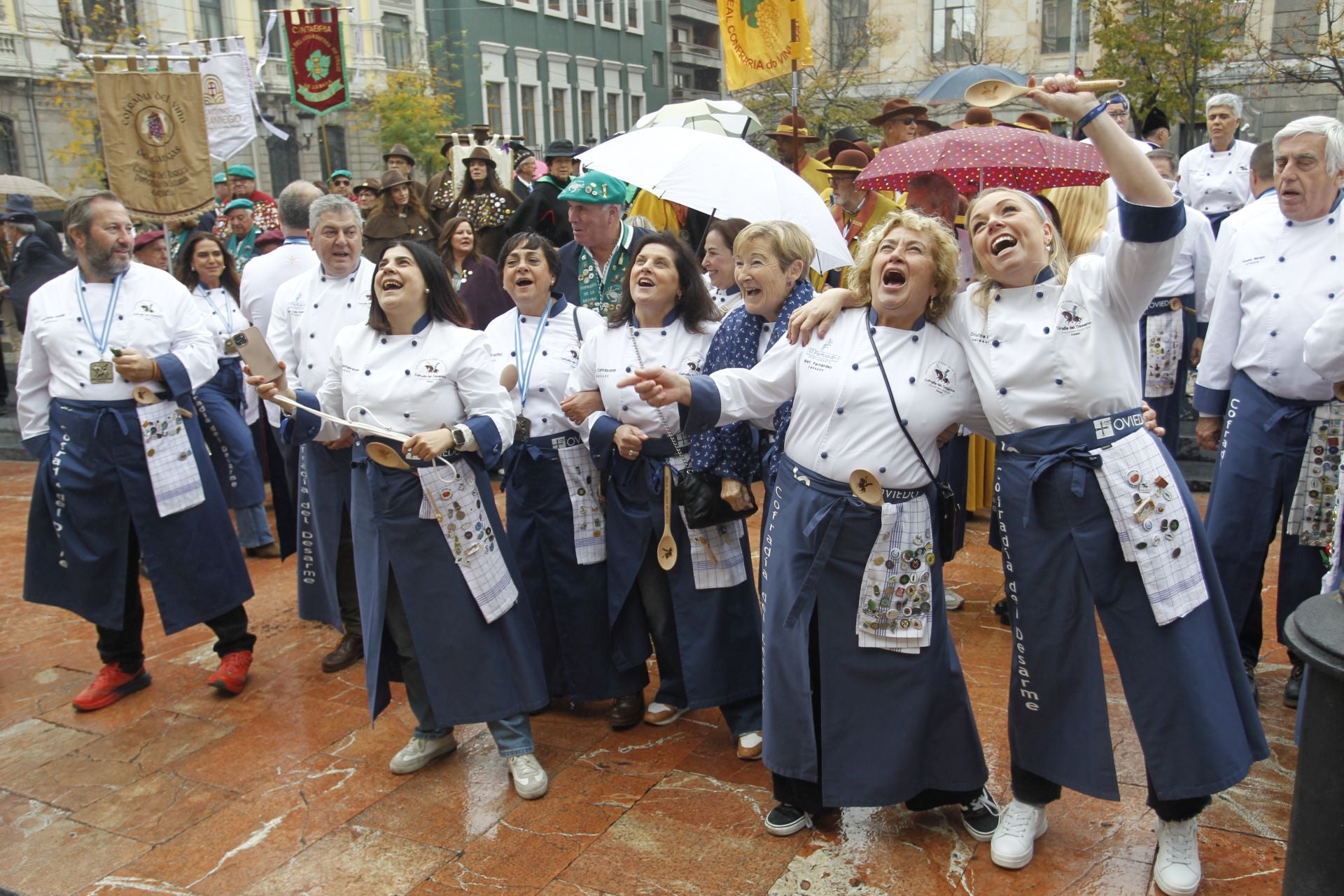 Más cofrades para el Desarme: así fue el XIII Gran Capítulo que se celebró en Oviedo