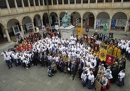 Más cofrades para el Desarme: así fue el XIII Gran Capítulo que se celebró en Oviedo