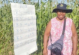La africana Elizabeth Mpofu, fundadora del Foro de Pequeños Agricultores Ecológicos de Zimbabue.