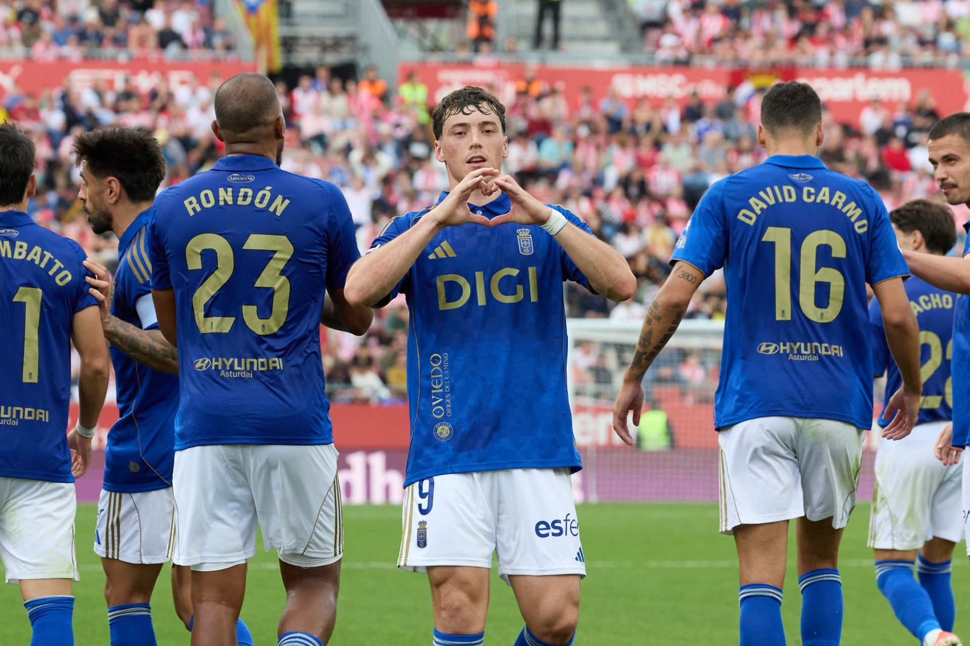 Las imágenes que deja el Girona 3-3 Real Oviedo