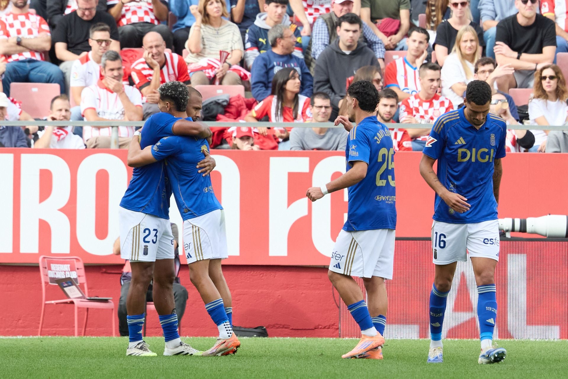 Las imágenes que deja el Girona 3-3 Real Oviedo