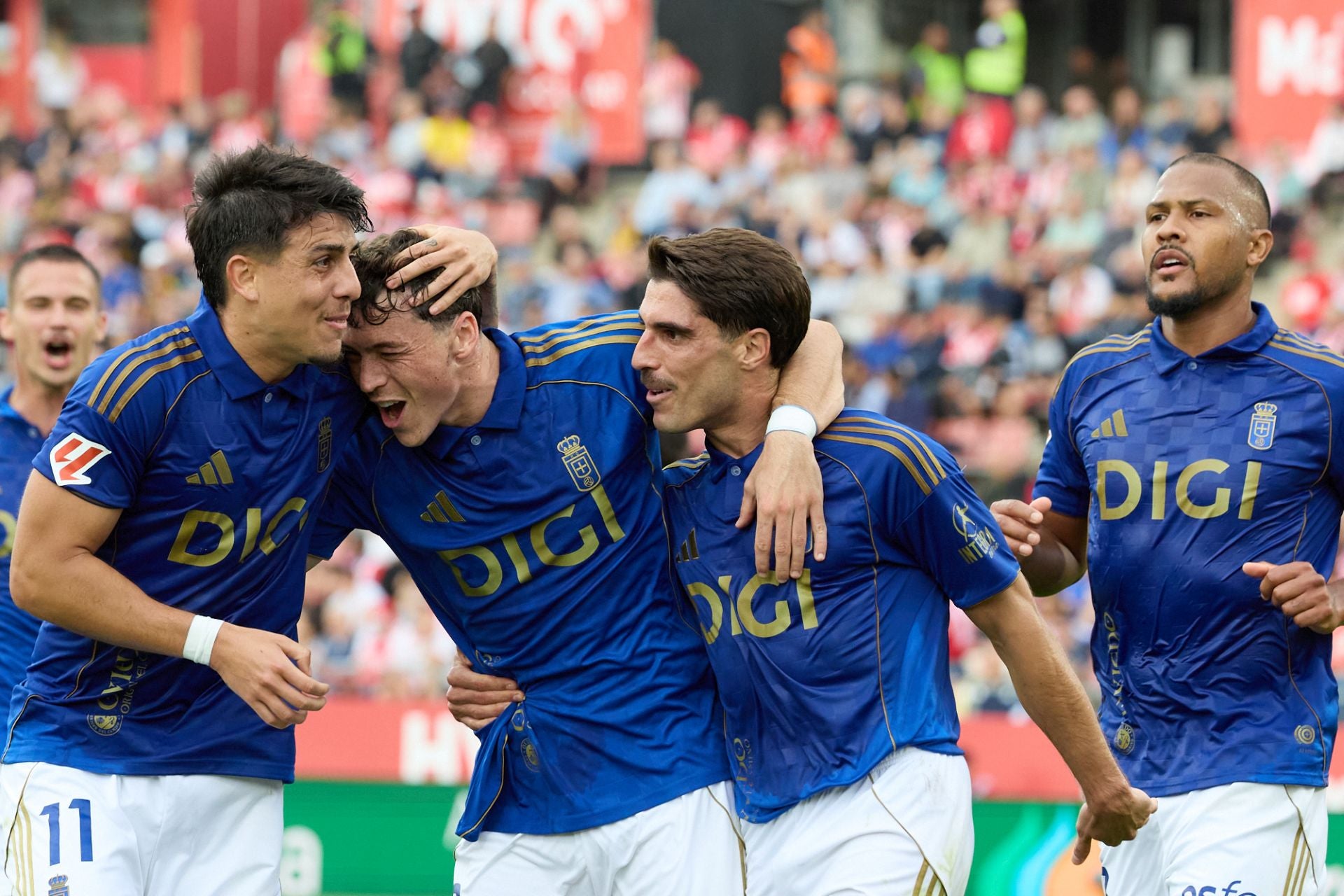 Las imágenes que deja el Girona 3-3 Real Oviedo