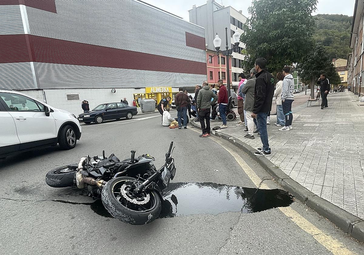 Zona de Blimea donde se produjo el accidente.