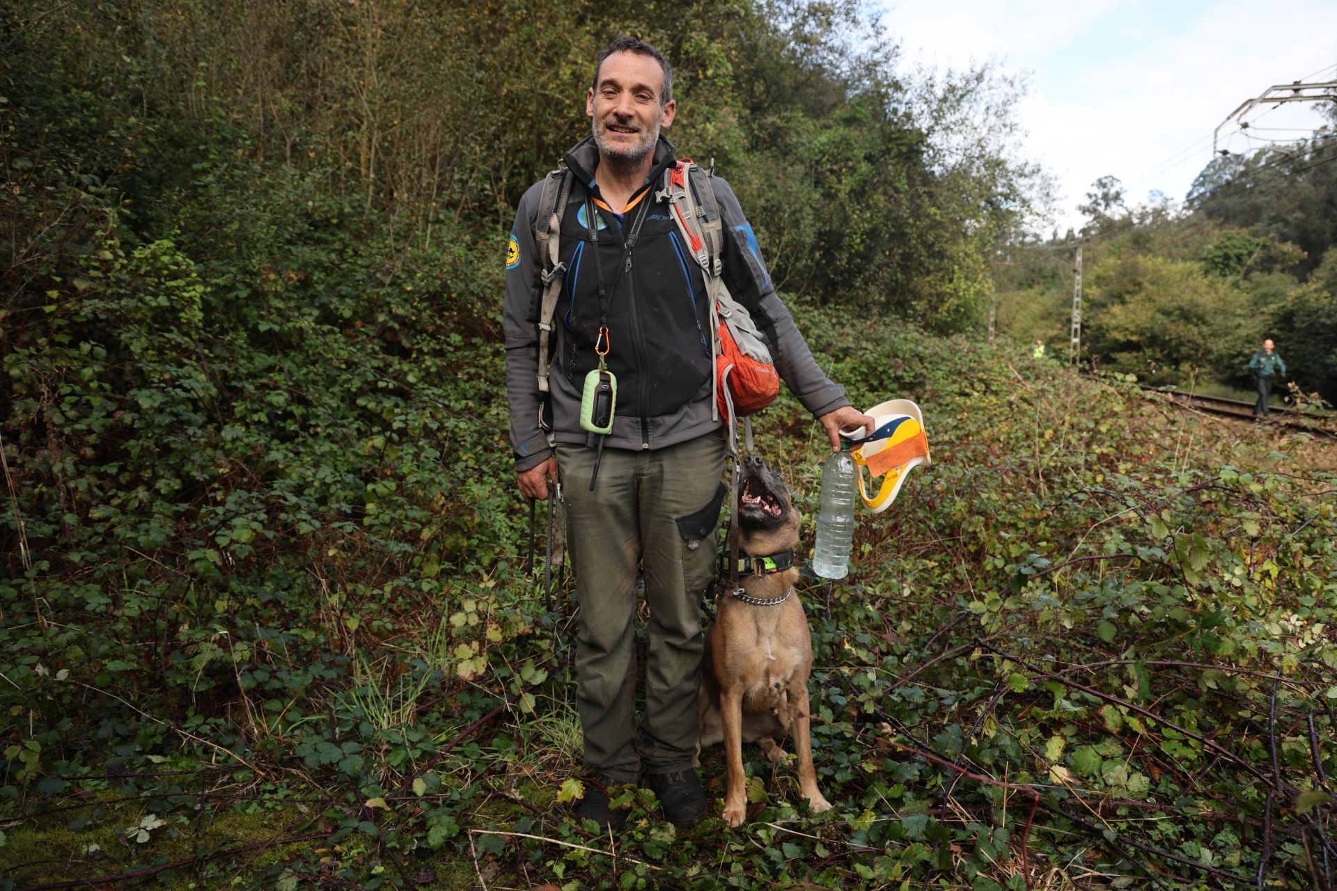 Las imágenes del milagroso rescate al hombre desaparecido en Corvera