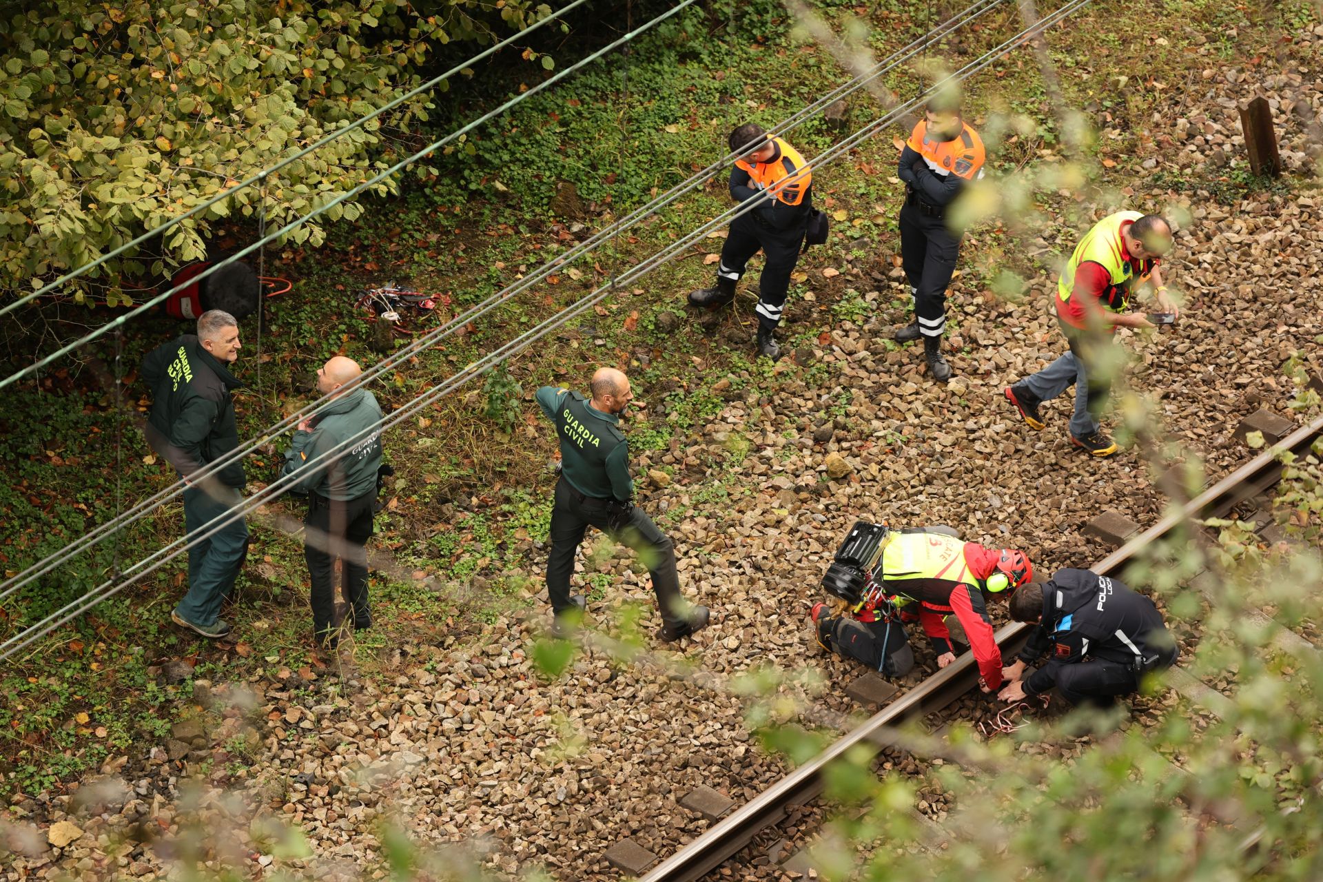 Las imágenes del milagroso rescate al hombre desaparecido en Corvera
