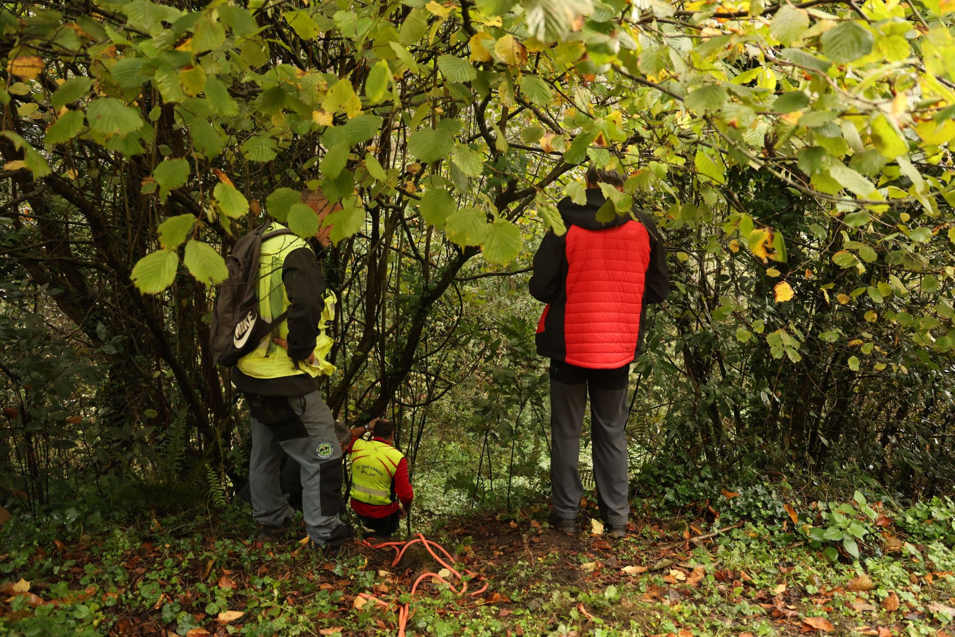 Las imágenes del milagroso rescate al hombre desaparecido en Corvera