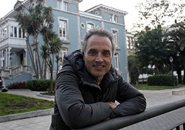 El actor, guionista y director Daniel Guzmán, ayer en Oviedo.