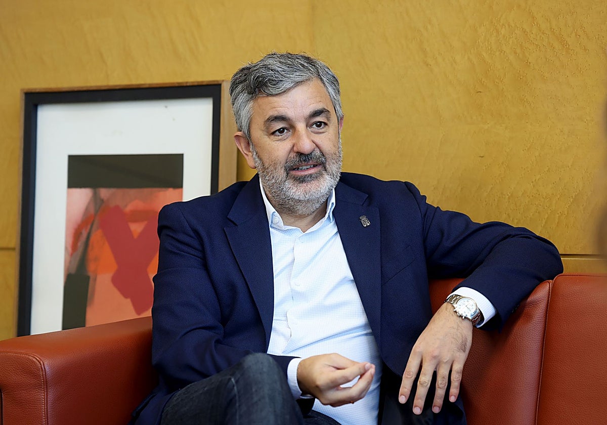 El consejero de Medio Ambiente, Alejandro Calvo.