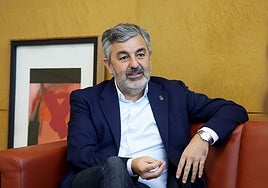 El consejero de Medio Ambiente, Alejandro Calvo.