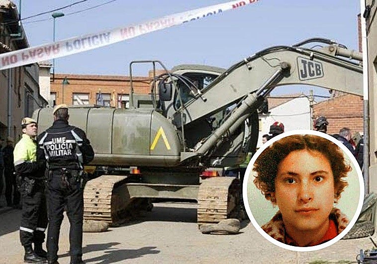 En la imagen, la Policía Nacional de Gijón y la Unidad Militar de Emergencias (UME) durante la inspección en la casa de Matadeón de los Oteros (León) en la que residió Maritrini con su hija y su pareja, 'el Portugués'.