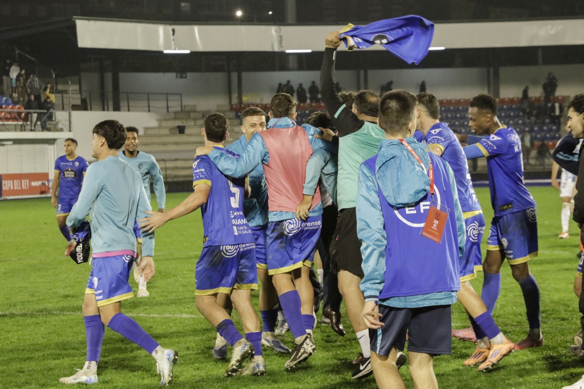 Las mejores imágenes del duelo copero Ourense - Real Oviedo