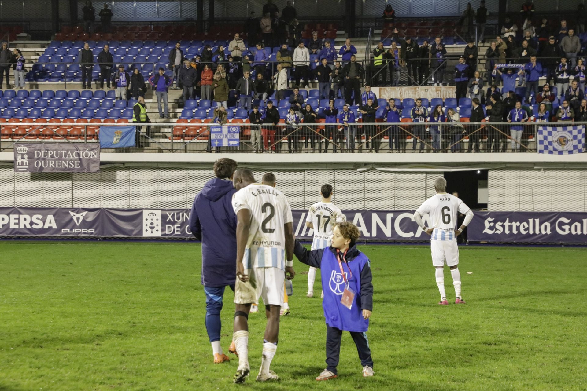 Las mejores imágenes del duelo copero Ourense - Real Oviedo