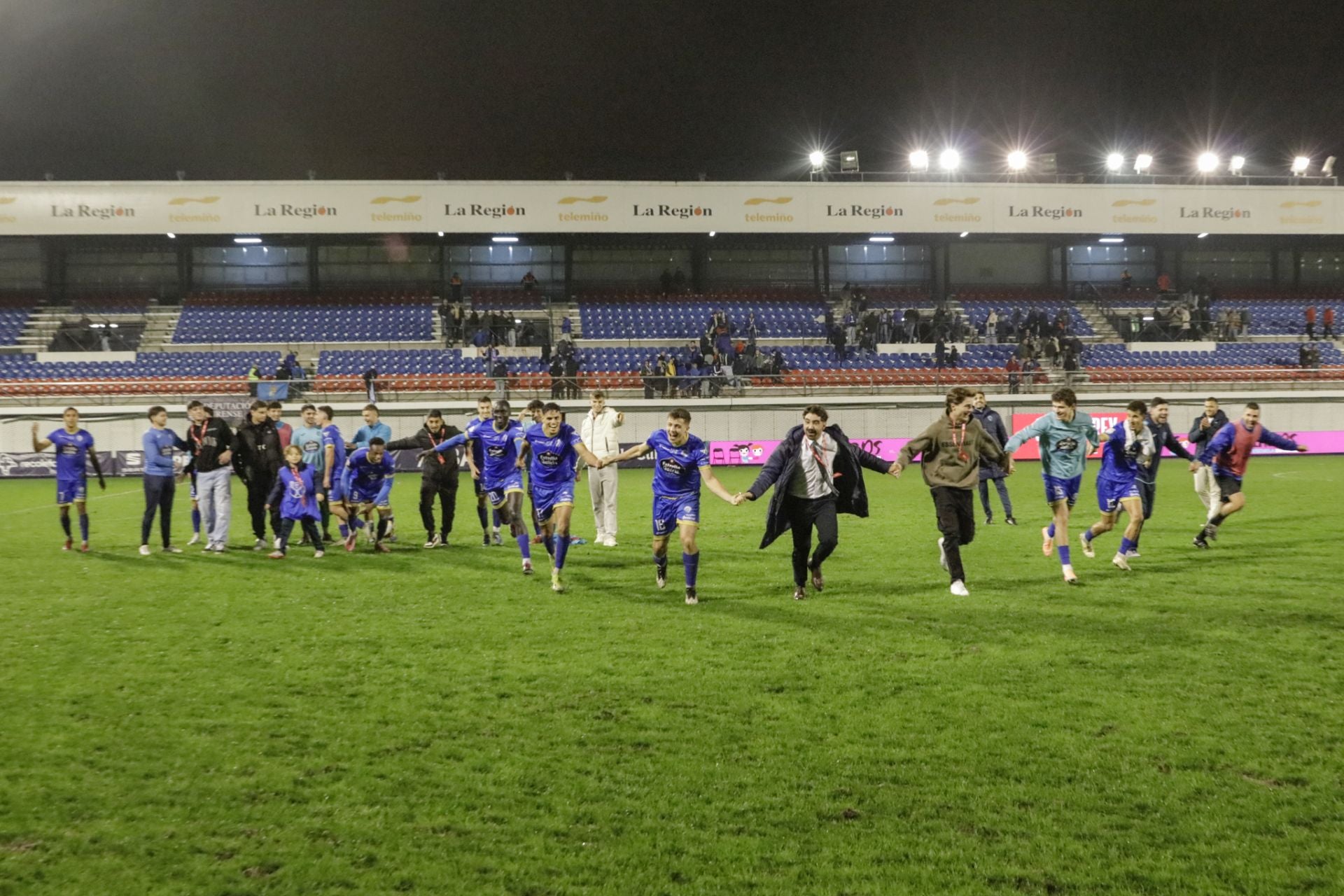Las mejores imágenes del duelo copero Ourense - Real Oviedo