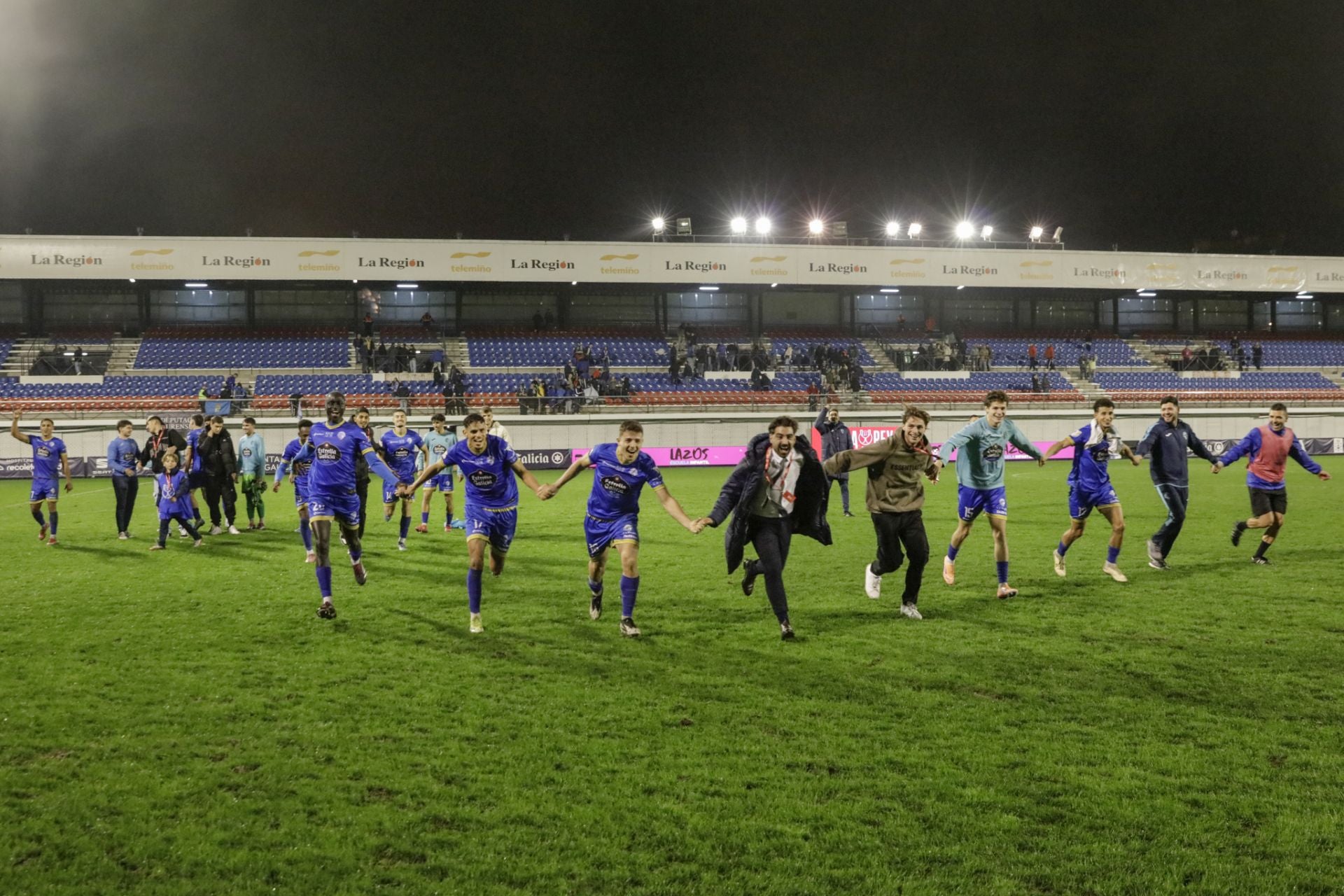 Las mejores imágenes del duelo copero Ourense - Real Oviedo