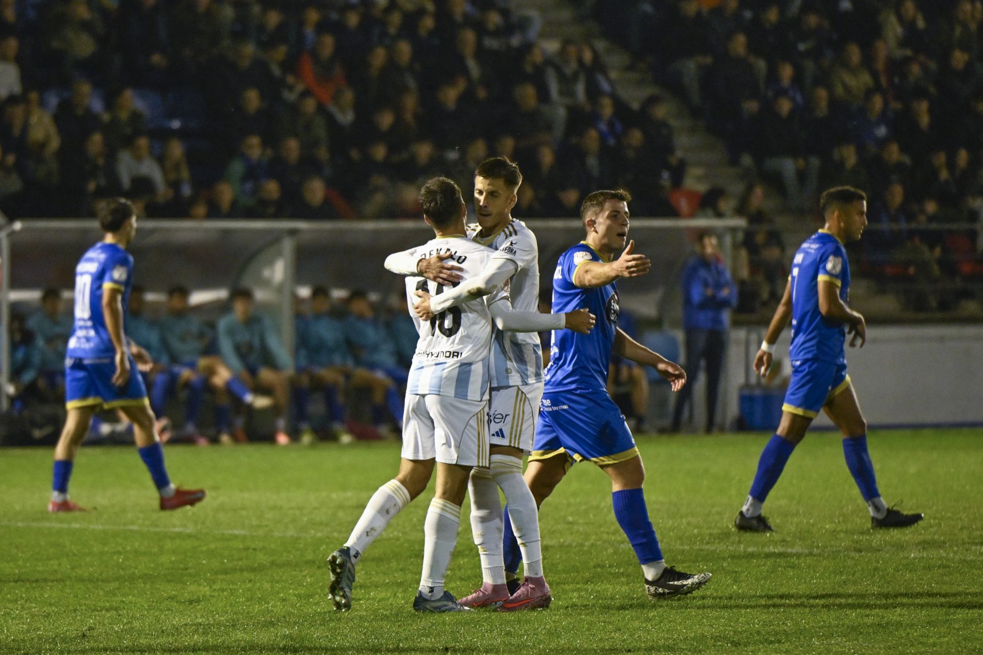 Las mejores imágenes del duelo copero Ourense - Real Oviedo