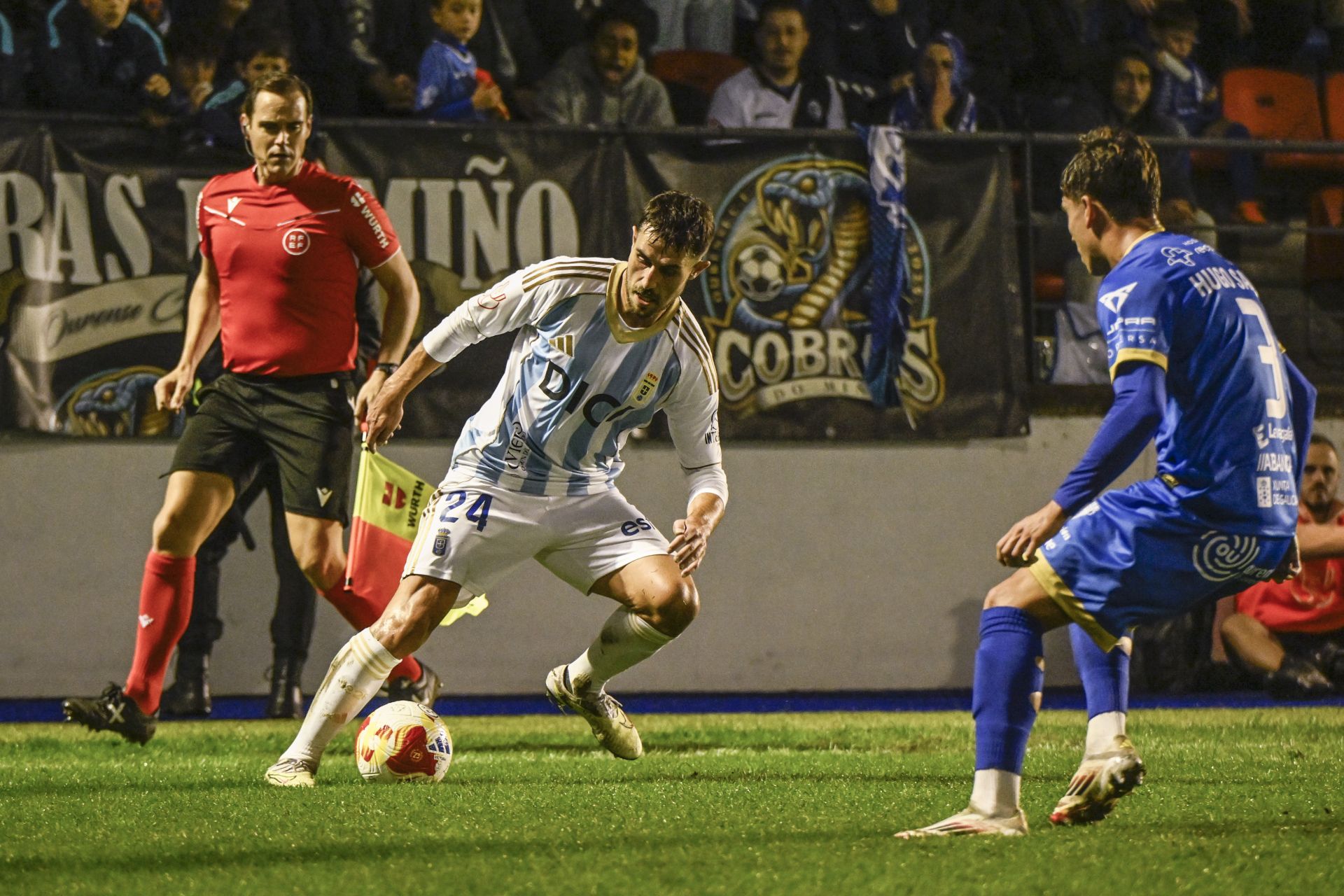 Las mejores imágenes del duelo copero Ourense - Real Oviedo