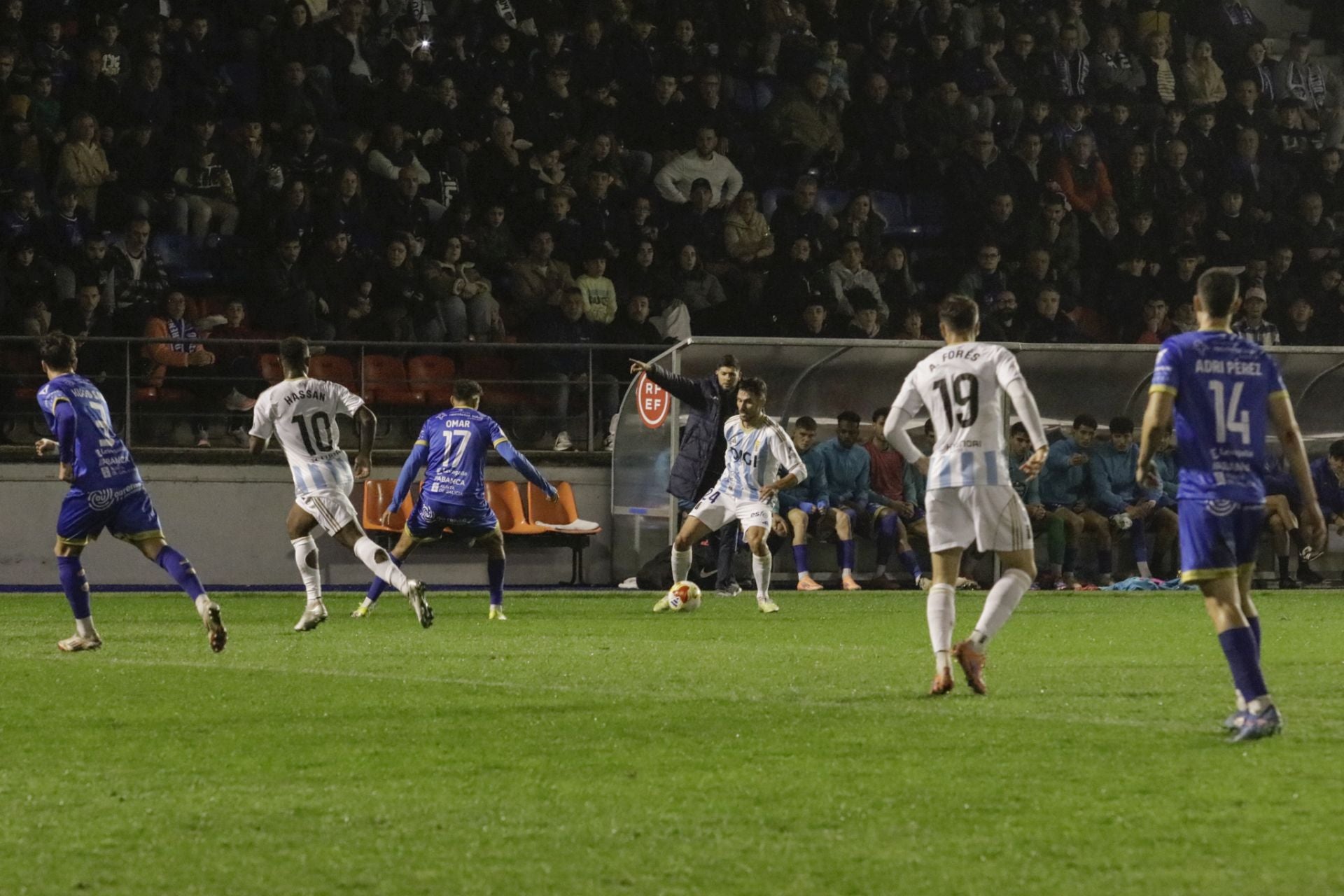 Las mejores imágenes del duelo copero Ourense - Real Oviedo