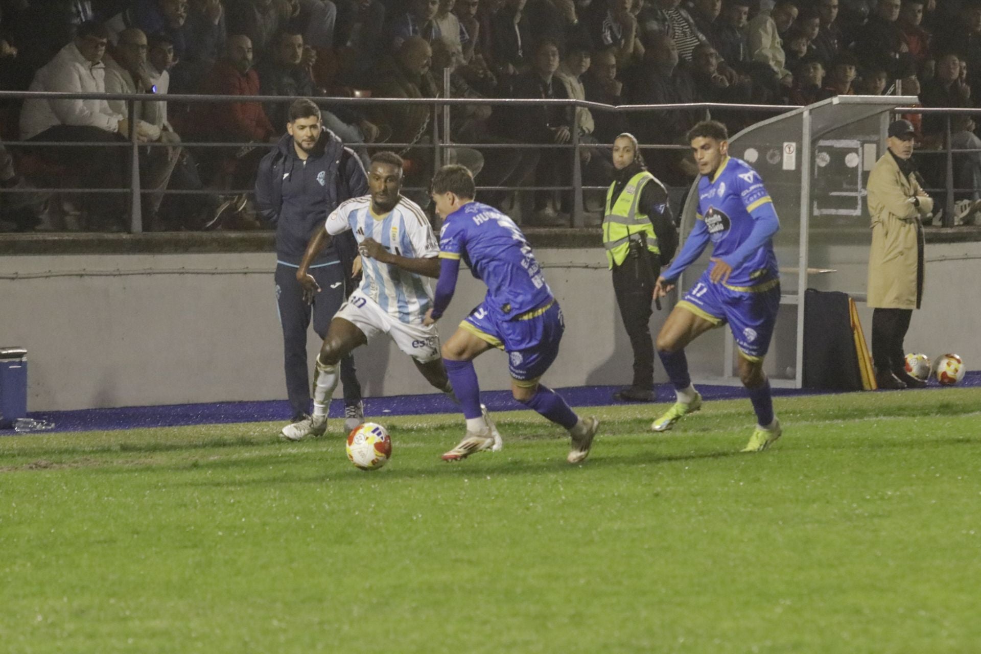 Las mejores imágenes del duelo copero Ourense - Real Oviedo