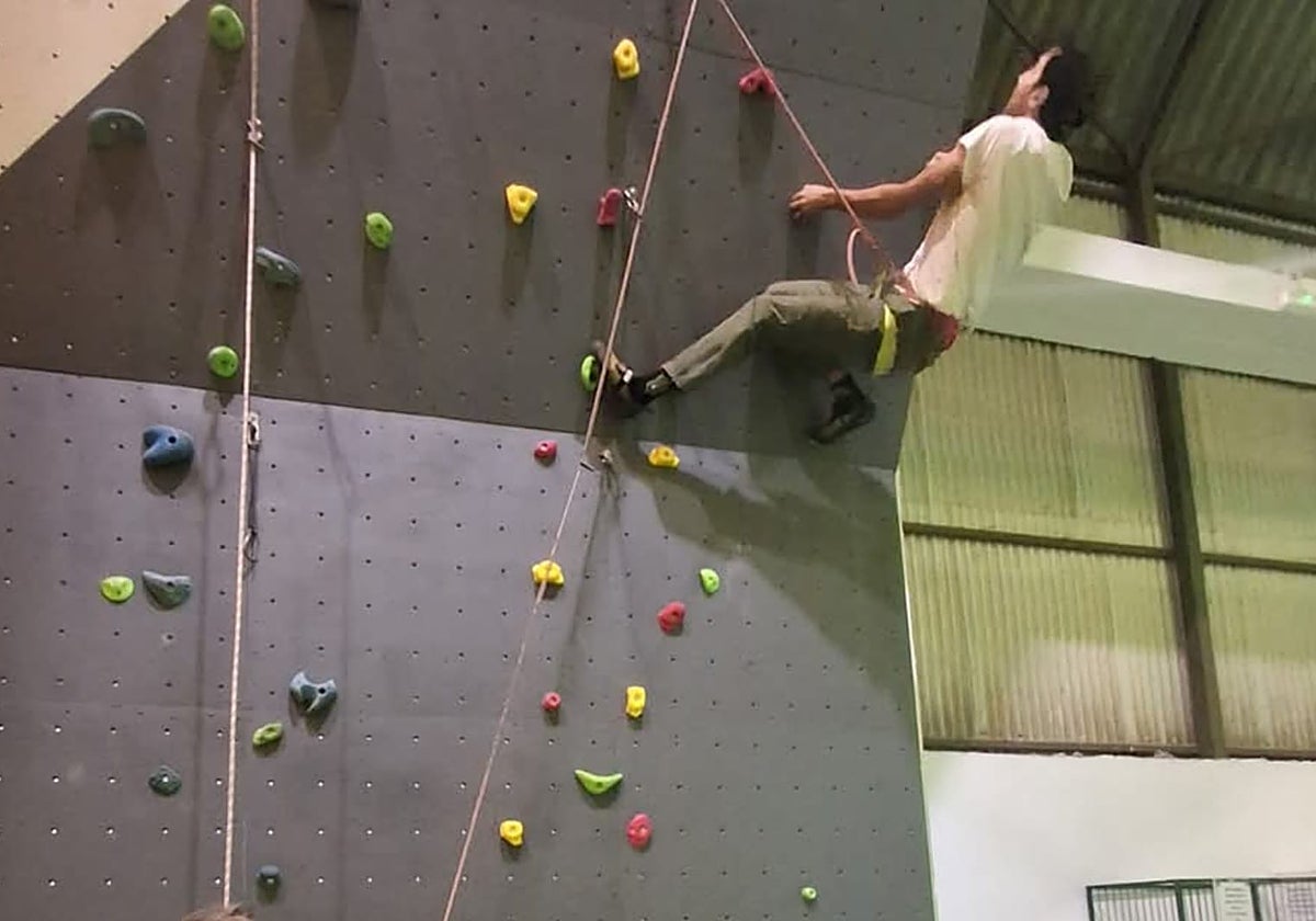 Rocódromo municipal de Villaviciosa.