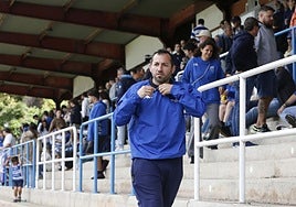 Jesús Simón, esta temporada en el Muro de Zaro.