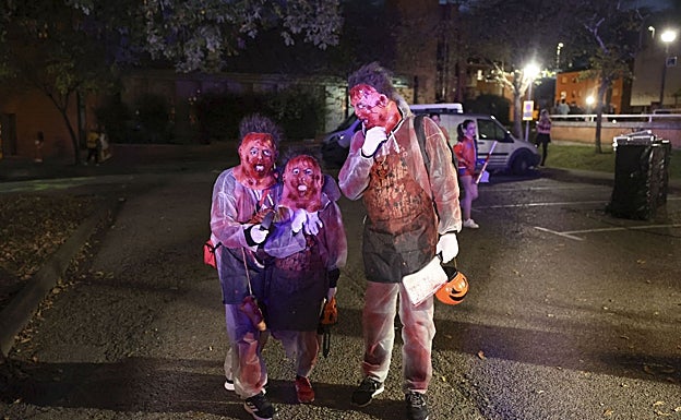 El terror es cosa de familia en la población sierense.