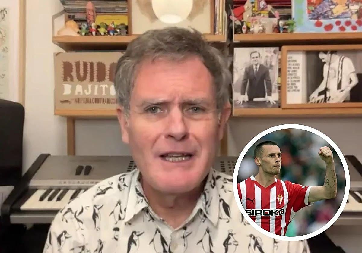 José Luis Moro, durante el vídeo en el que invita a Dubasin a su actuación.