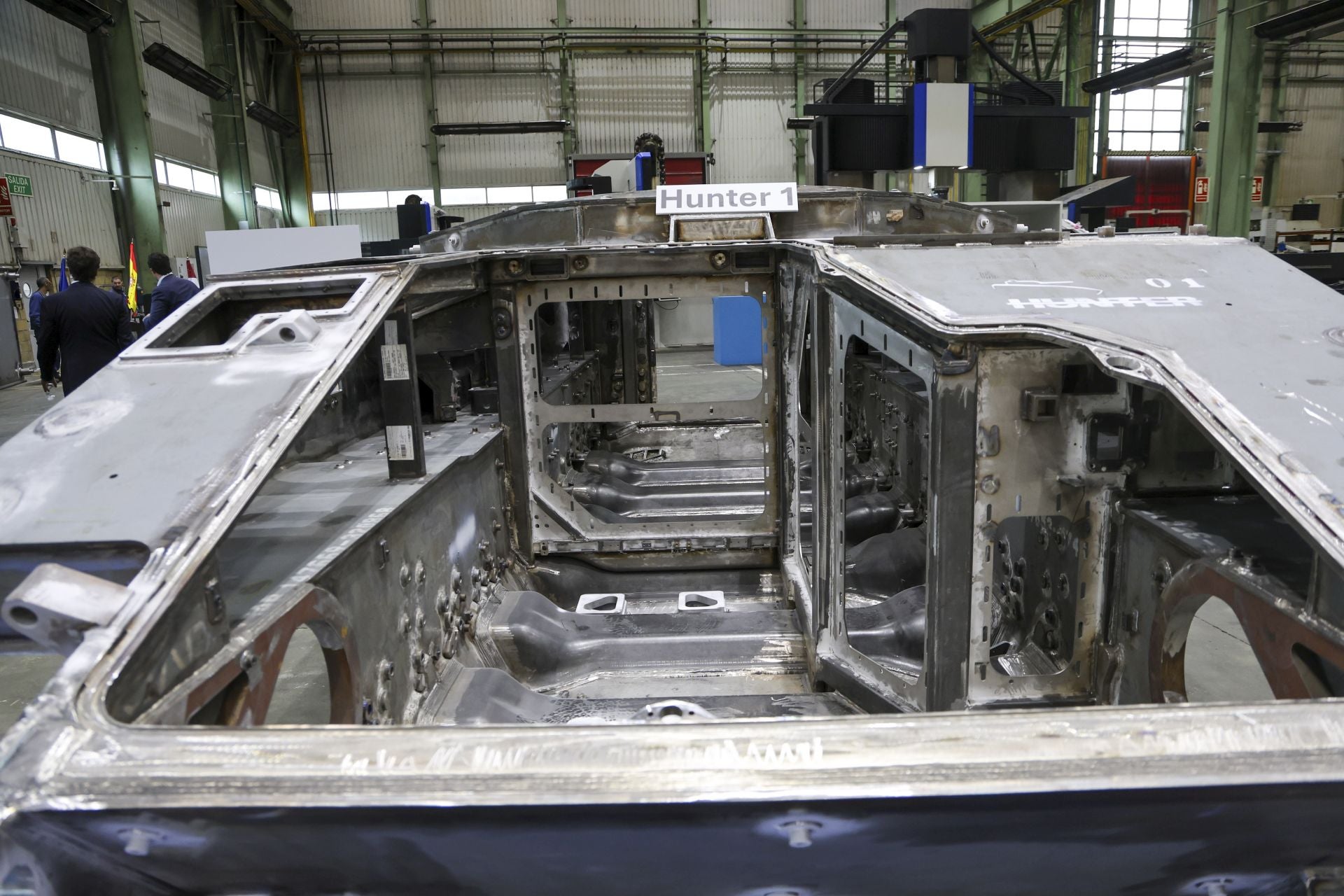 Fotos: Así se construyen los blindados en la fábrica de armas de Trubia