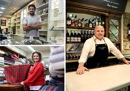 Jesús Valdés, Arancha Sánchez y Celestino Rodríguez.