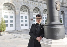 La mezzosoprano chilena Evelyn Ramírez aterrizó en Oviedo hace solo unos días para preparar la próxima producción de la Ópera, 'Orlando furioso'.