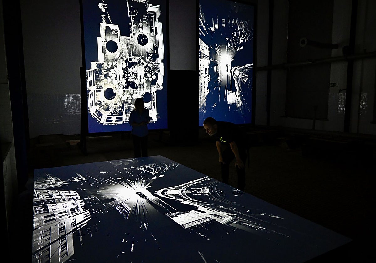 Interior de la exposición.