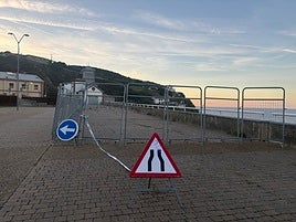 El gobierno trasladó a la Dirección General de Obras su preocupación por la explanada de Arnao.