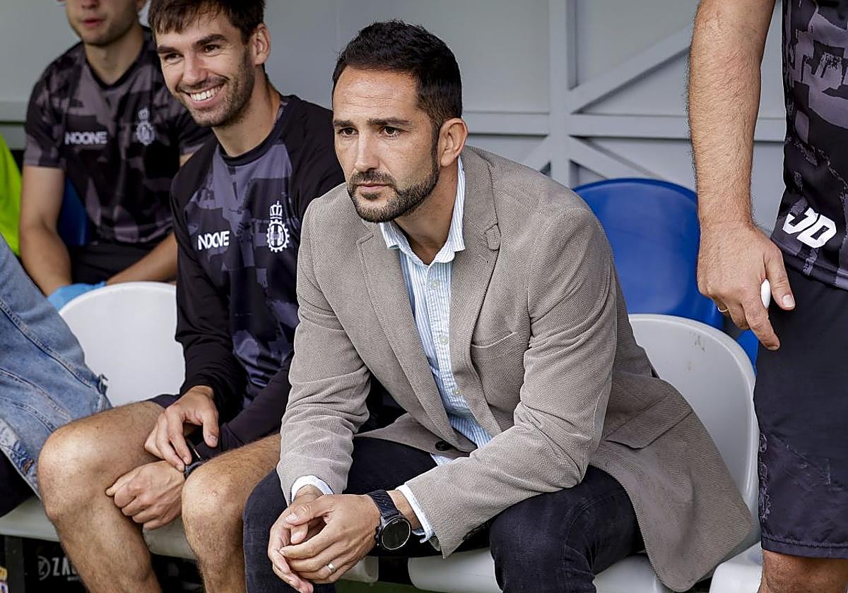 Dani Vidal, antes de un partido esta temporada.