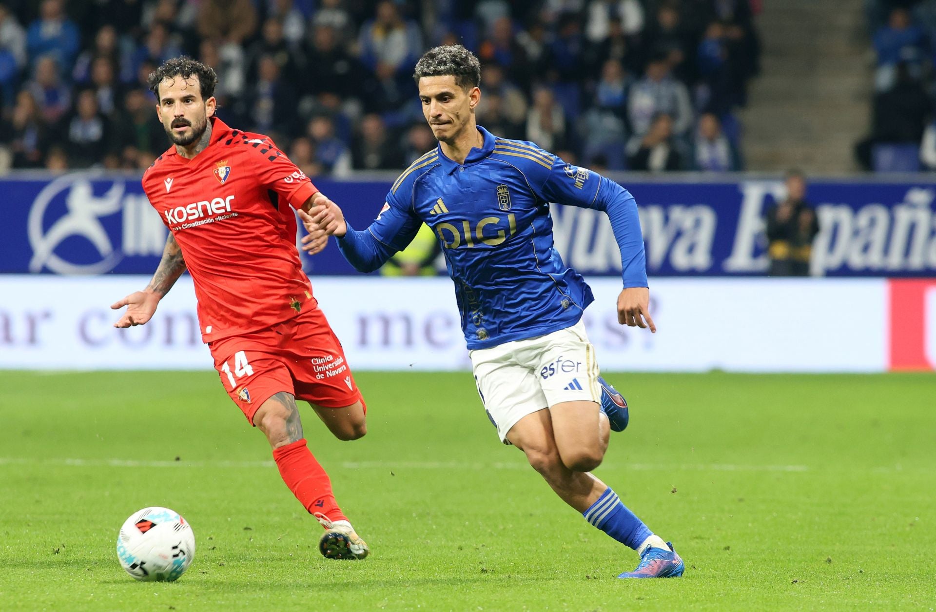 Las mejores jugadas del Real Oviedo - Osasuna en imágenes