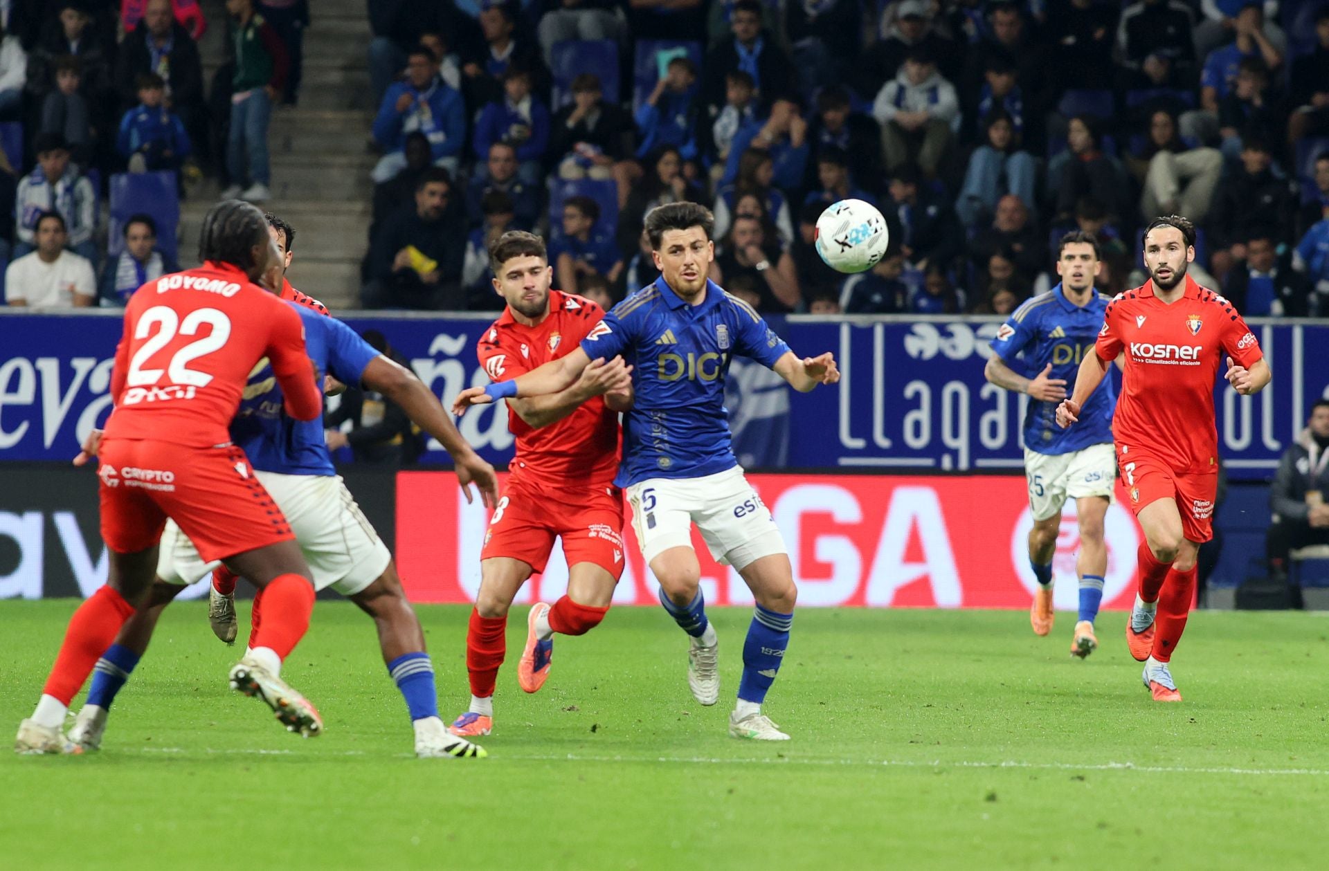 Las mejores jugadas del Real Oviedo - Osasuna en imágenes