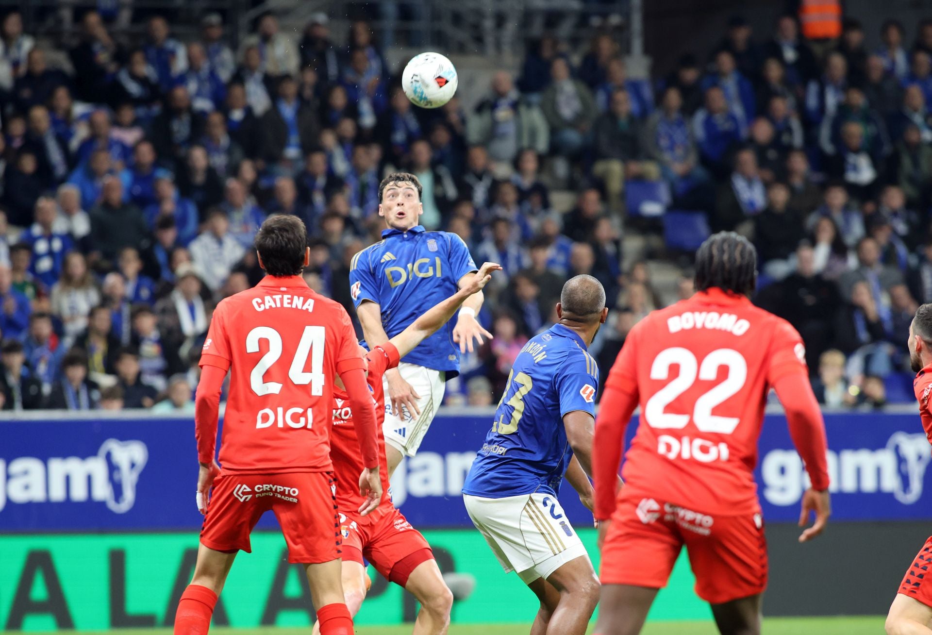 Las mejores jugadas del Real Oviedo - Osasuna en imágenes