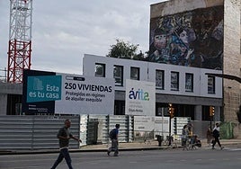 Promoción de 250 viviendas en el antiguo solar de Peritos que se destinarán íntegramente al alquiler asequible para jóvenes y debe estar finalizada en junio de 2026