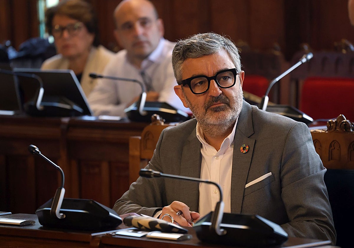 Alejandro Calvo, consejero de Movilidad, Medio Ambiente y Gestión de Emergencias.